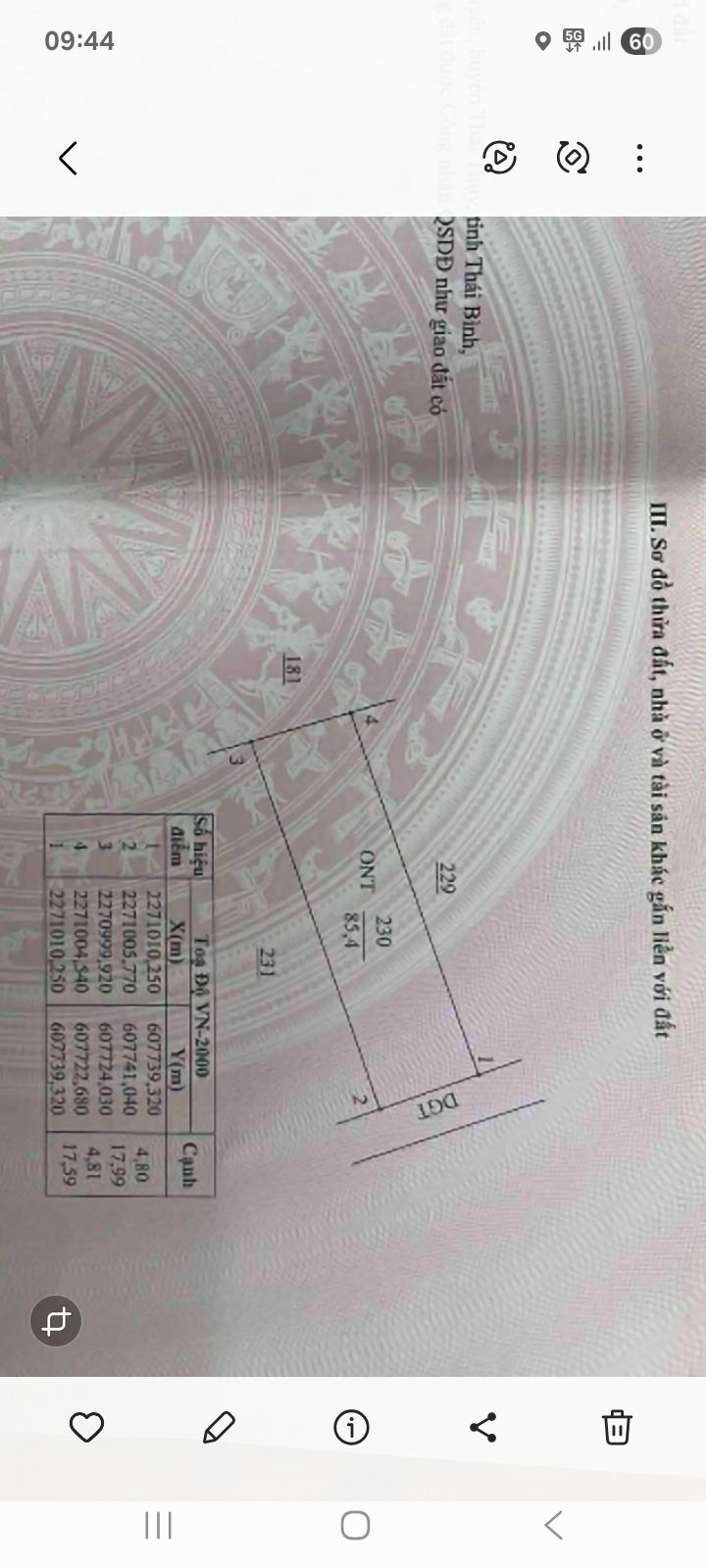 Đất nền Thái Nguyên Thái Thụy 85.4m² chỉ 5xx triệu - Ngõ ô tô vào thoải mái!