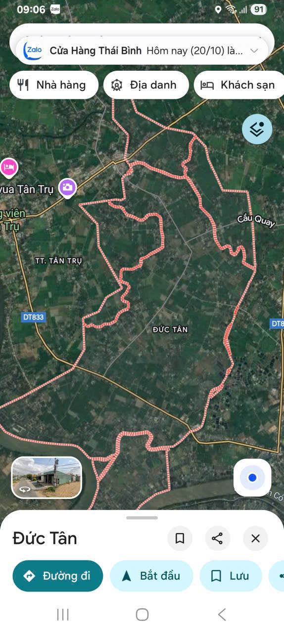 Đất thổ cư 4700m² tại Đức Tân, Tân Trụ, Long An - Giá chỉ 3.5 tỷ, thương lượng lộc!