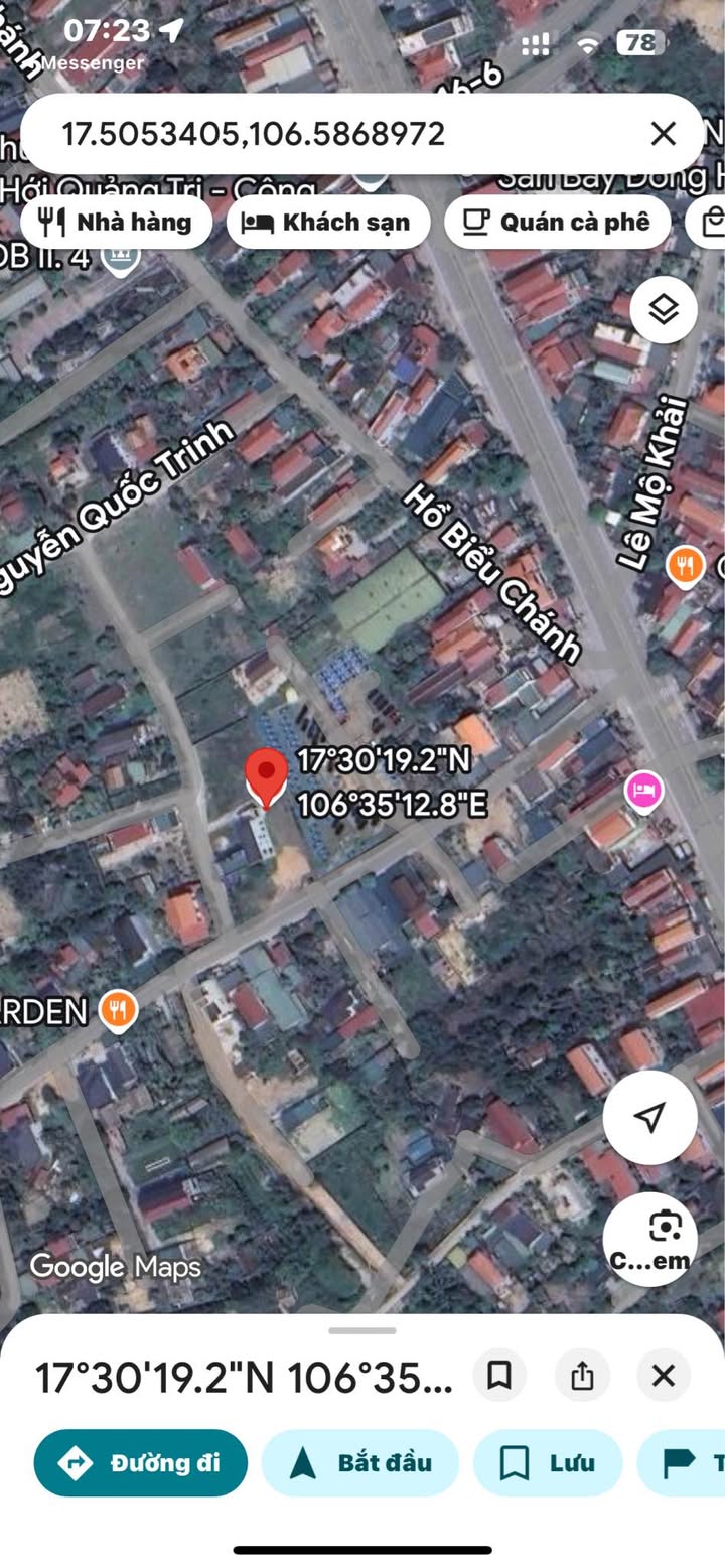 Đất nền Lộc Ninh, Đồng Hới 120m² giá chỉ 800 triệu - Cơ hội đầu tư hấp dẫn!