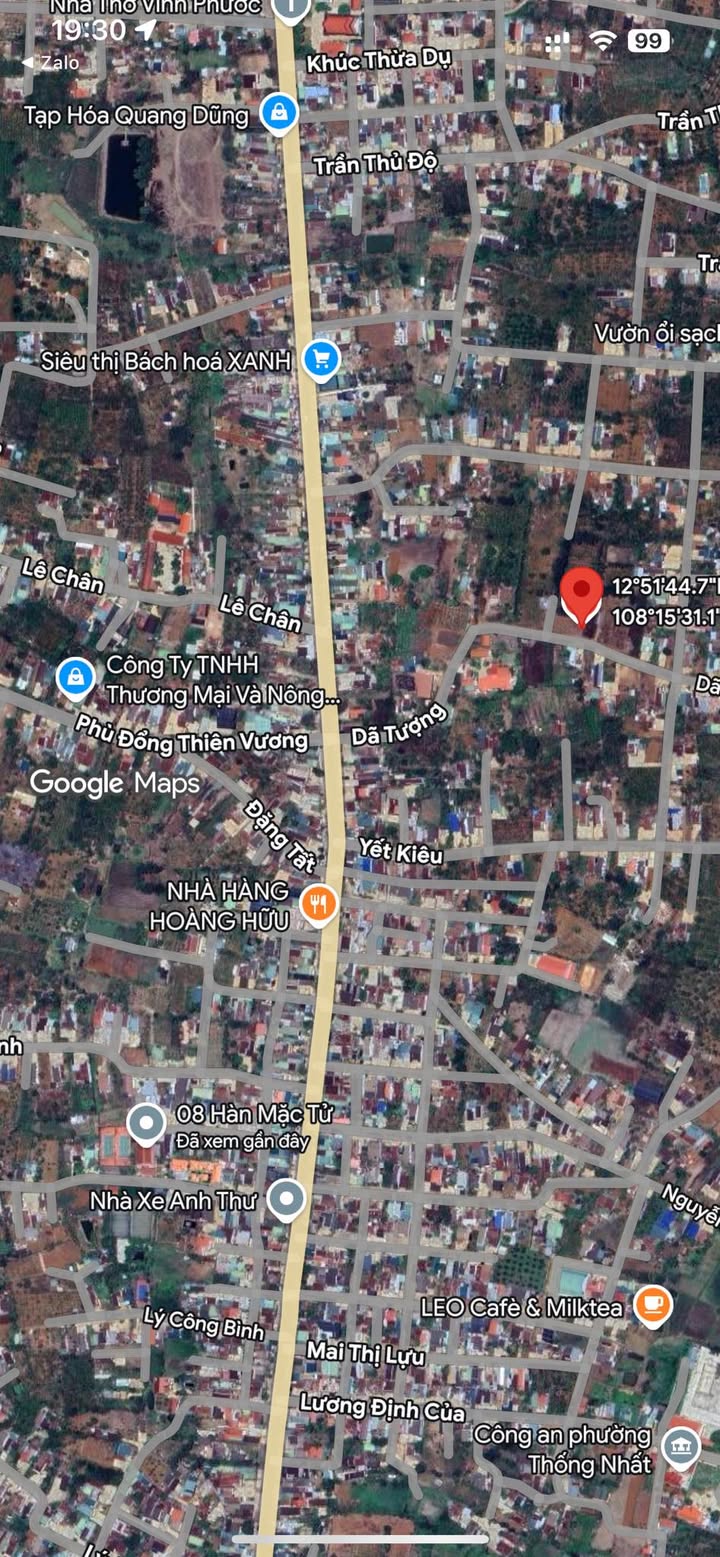 Đất nền đường Dã Tượng, Buôn Hồ 156m² giá 700 triệu - Cơ hội đầu tư hấp dẫn!