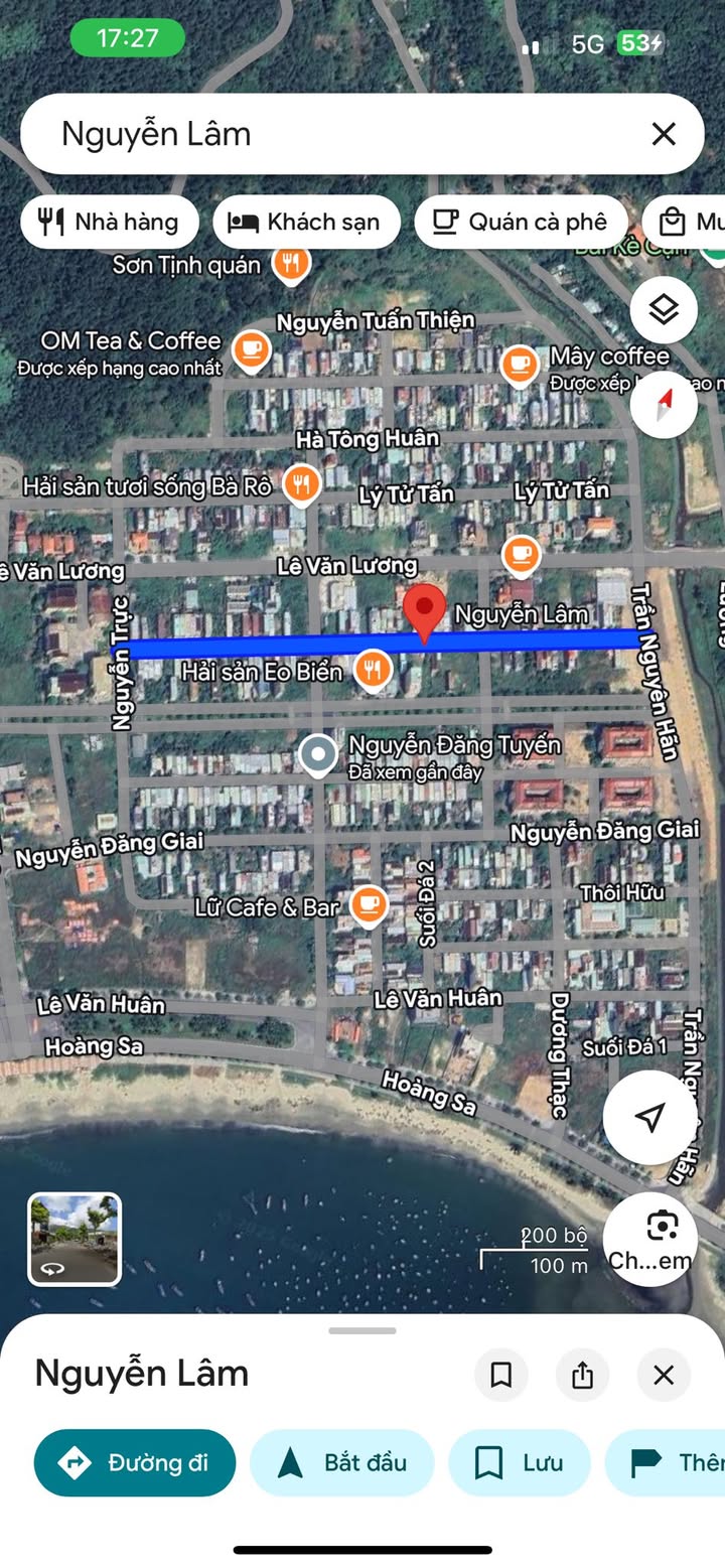 Đất nền mặt tiền Nguyễn Lâm, Sơn Trà 100m² giá 8.2 tỷ - Tiềm năng phát triển vượt trội!