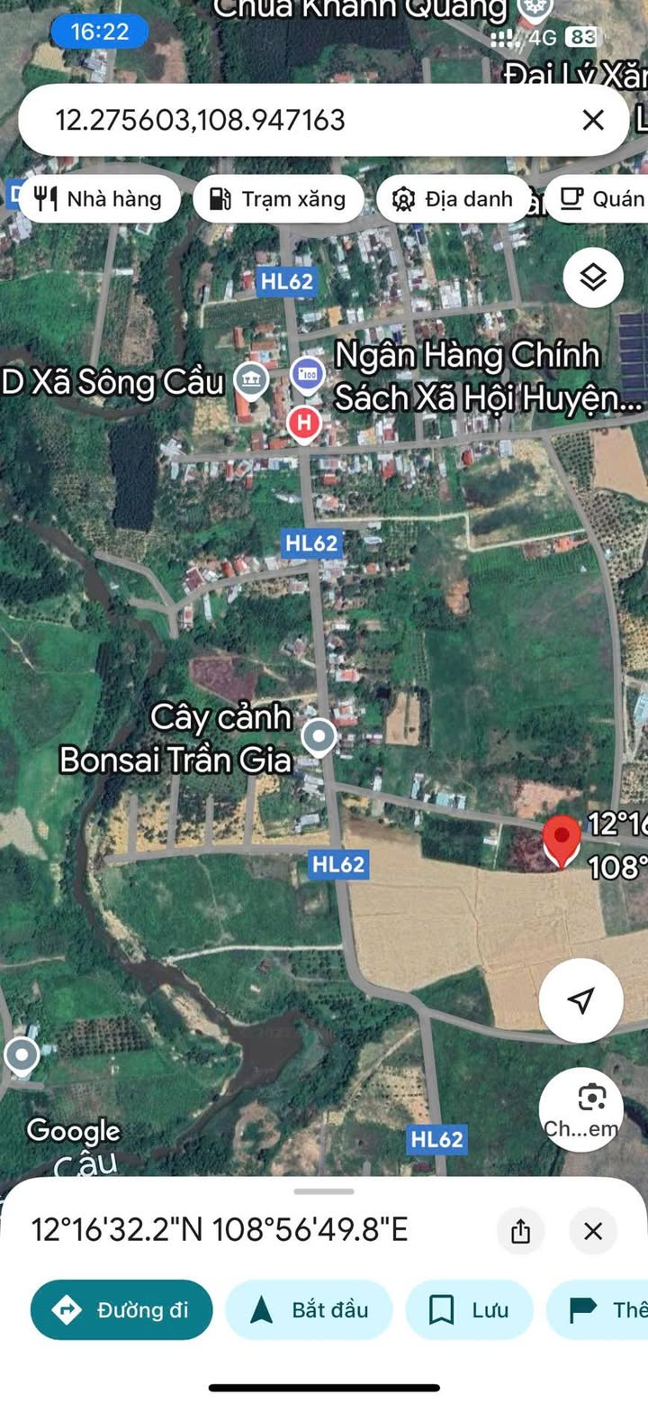 Đất nền thổ cư 1000m² tại Sông Cầu, Khánh Vĩnh - Giá chỉ 4 tỷ, thương lượng!