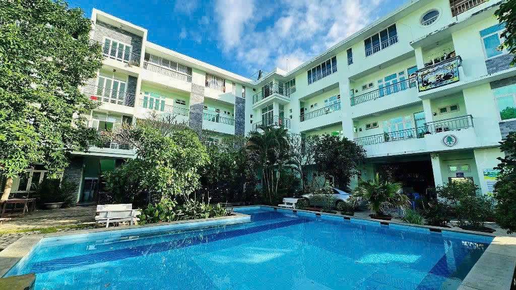 Tòa nhà trọ 4 tầng có hồ bơi tại Vĩnh Ngọc, Nha Trang - Dòng tiền 40-50 triệu/tháng chỉ 18,3 tỷ!