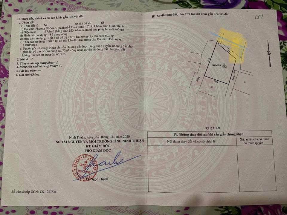 Lô đất kèm nhà cấp 4 Bảo An 137m² chỉ 1 tỷ - Sổ đỏ chính chủ