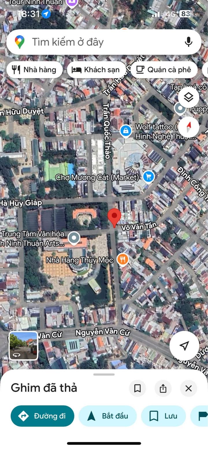 Nhà cho thuê đường Trần Quốc Thảo, Phan Rang 6PN giá 20 triệu - Vị trí trung tâm lý tưởng!