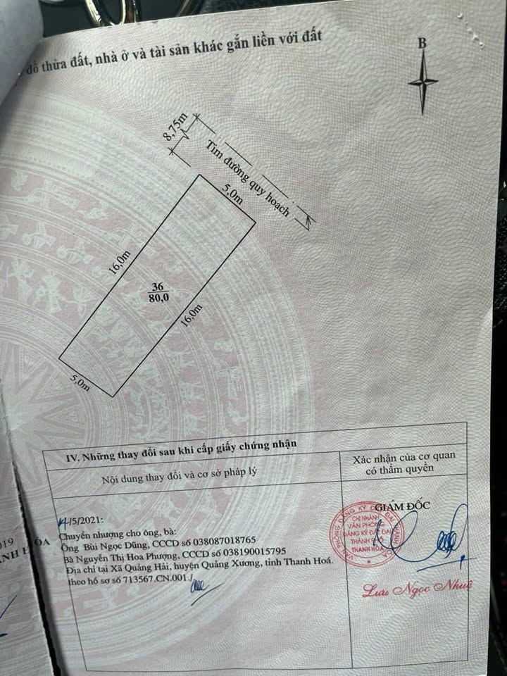 Lô đất hiếm mặt bằng 80m² tại phường Đông Vệ - Gần công viên, trường học!