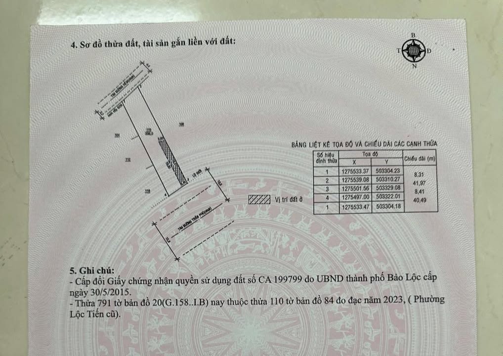 Nhà mặt tiền Quốc lộ 20, Bảo Lâm 336m² giá 10.5 tỷ - Đầu tư sinh lời ngay!