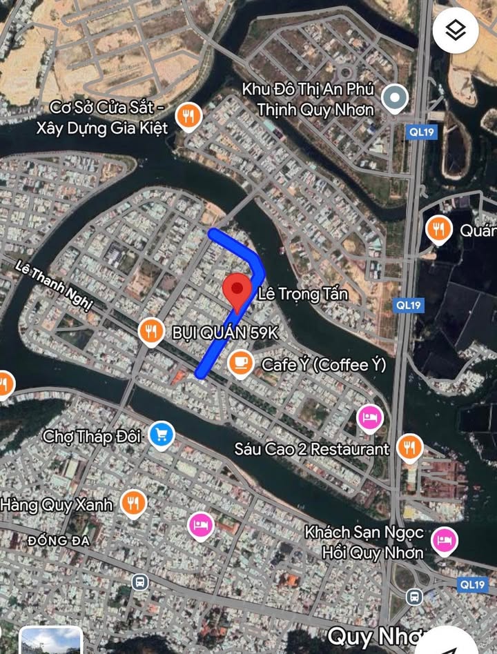 Đất nền góc 2 mặt tiền đường Lê Trọng Tấn, Đống Đa, 63m² giá 3.65 tỷ - Cơ hội đầu tư hiếm có!