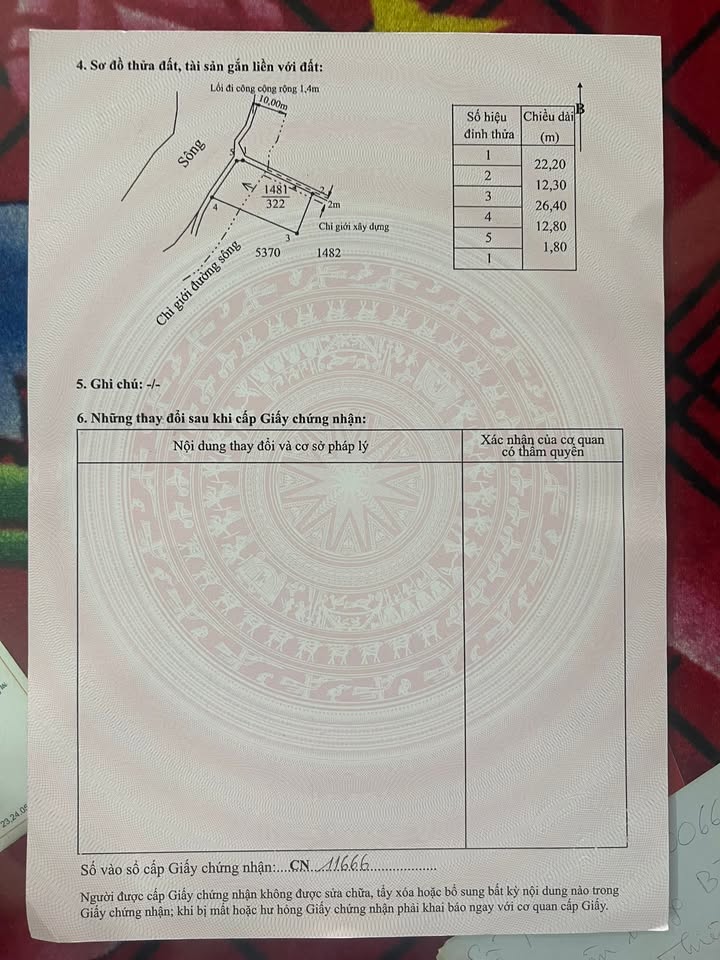 Đất thổ cư 320m² tại Mỹ Lệ, Cần Đước - Giá chỉ 2.6 tỷ, phù hợp làm nhà vườn!