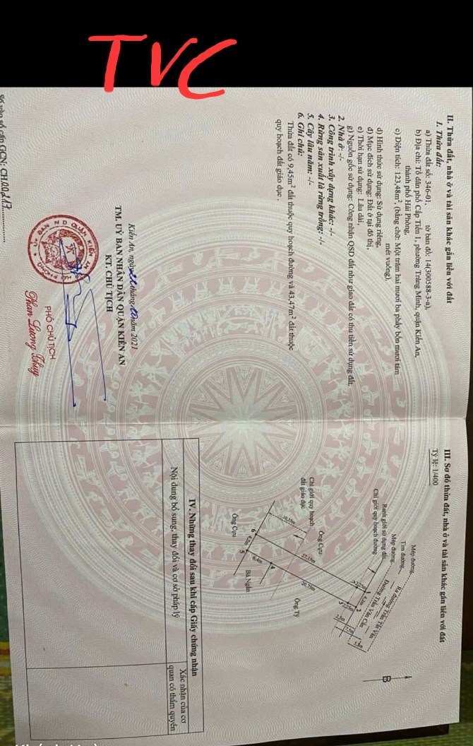 FrontHouse Trần Văn Cẩn, Kiến An 123m² giá 3 tỷ - Kinh doanh thuận lợi!