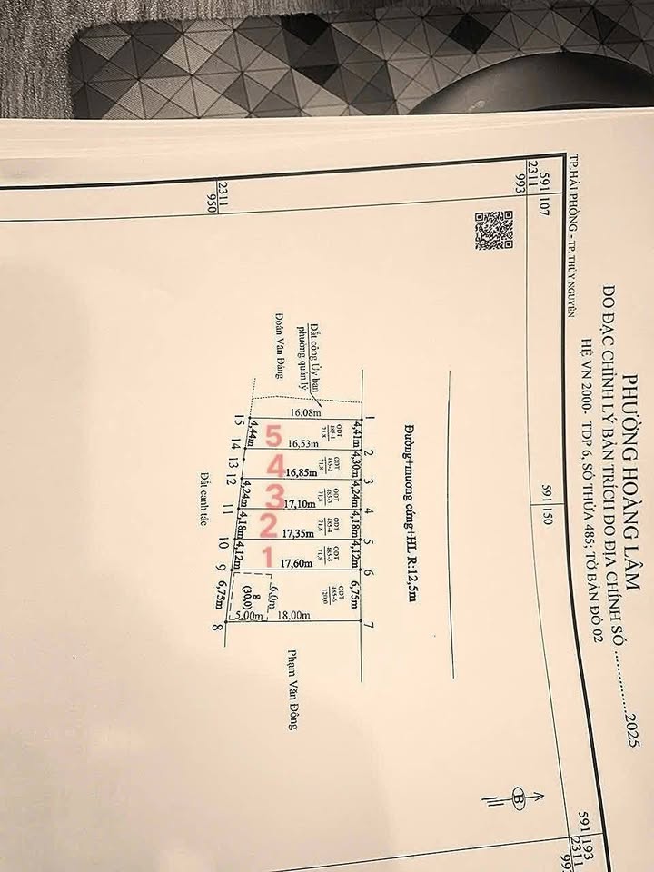 Đất nền Hoàng Động 71,8m² giá 1.6 tỷ - Đầu tư sinh lời nhanh!