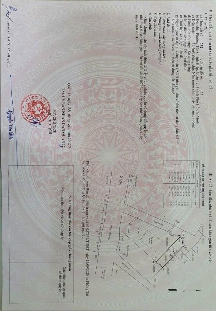 Bán đất Tân Chánh Hiệp 36, Quận 12, 60m² - Gần công viên phần mềm Quang Trung!