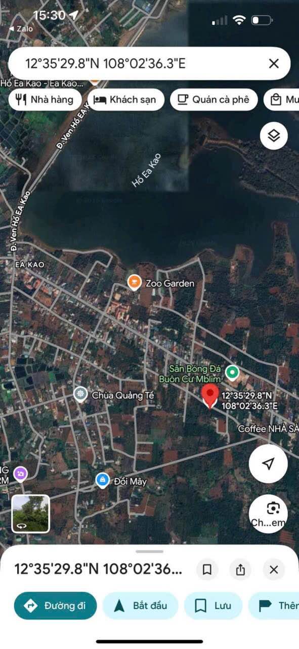 Đất thổ cư Ea Kao 120m² giá 799 triệu - Gần ủy ban, tiện ích đầy đủ!