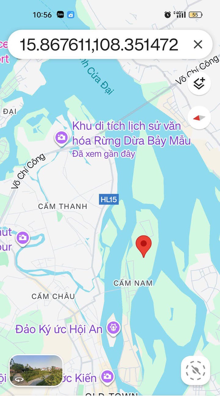Đất nền 2 mặt kiệt tại Cẩm Nam, Hội An 90m² - Tiềm năng xây dựng Homestay mini