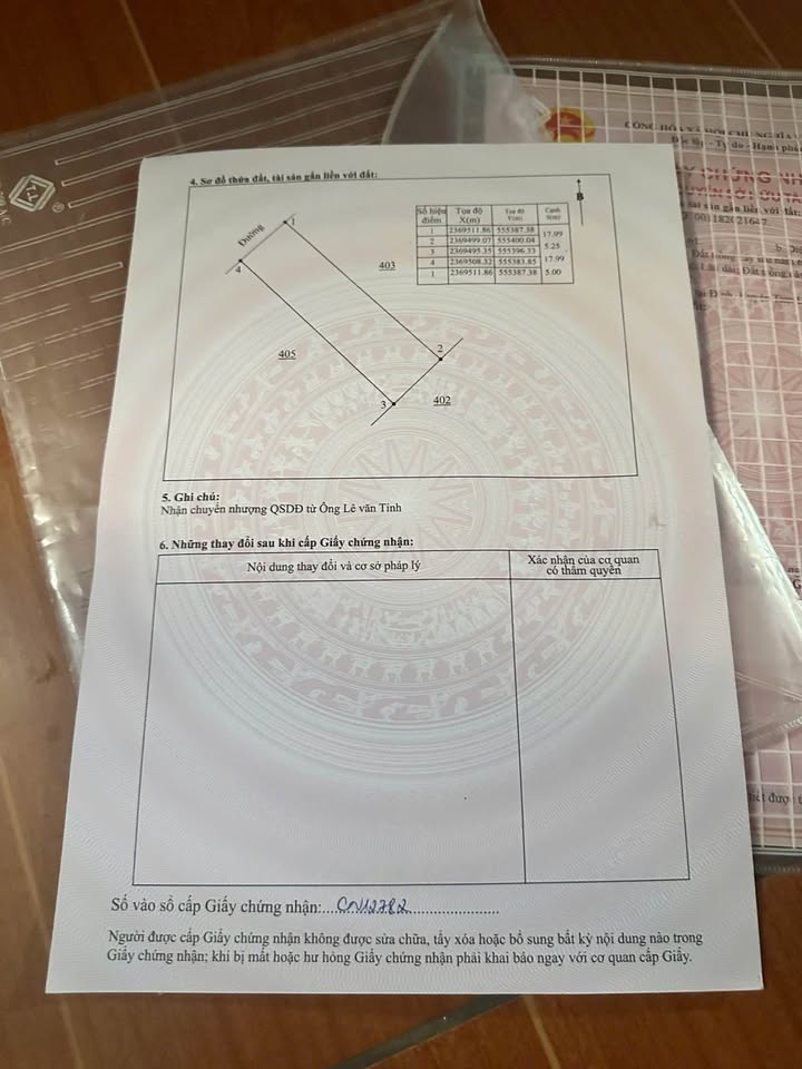 Đất thổ cư 80m² tại Đồng Tĩnh, Tam Dương chỉ 700 triệu - Cơ hội đầu tư tuyệt vời!