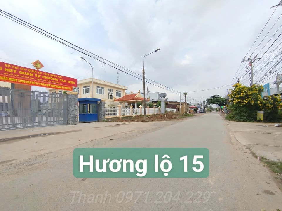 Mặt tiền kinh doanh Tân Triều, Biên Hòa 142m² chỉ 1.5 tỷ - Cơ hội hiếm có!