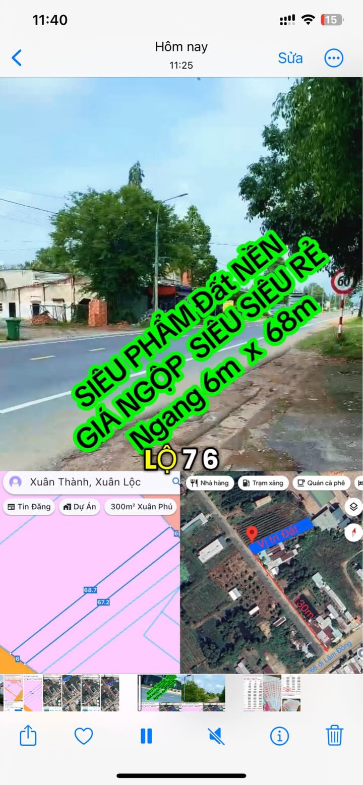 Đất nền giá rẻ tại Xuân Thành, Đồng Nai 397m² - Cơ hội đầu tư sinh lời cao!