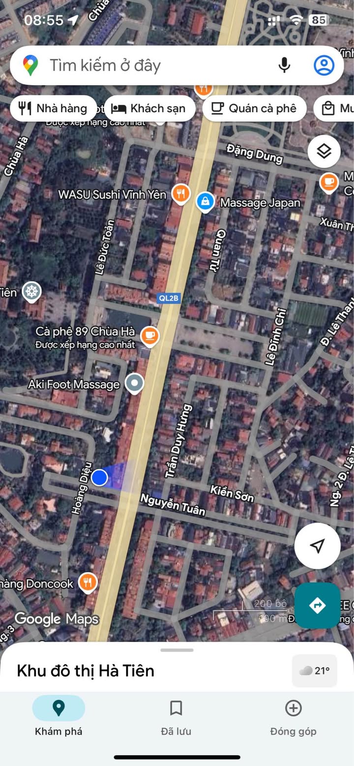 Nhà mặt đường Trần Phú, khu đô thị Chùa Hà, Vĩnh Yên 100m² giá chỉ 8 tỷ - Sổ đỏ chính chủ sẵn sang tên!