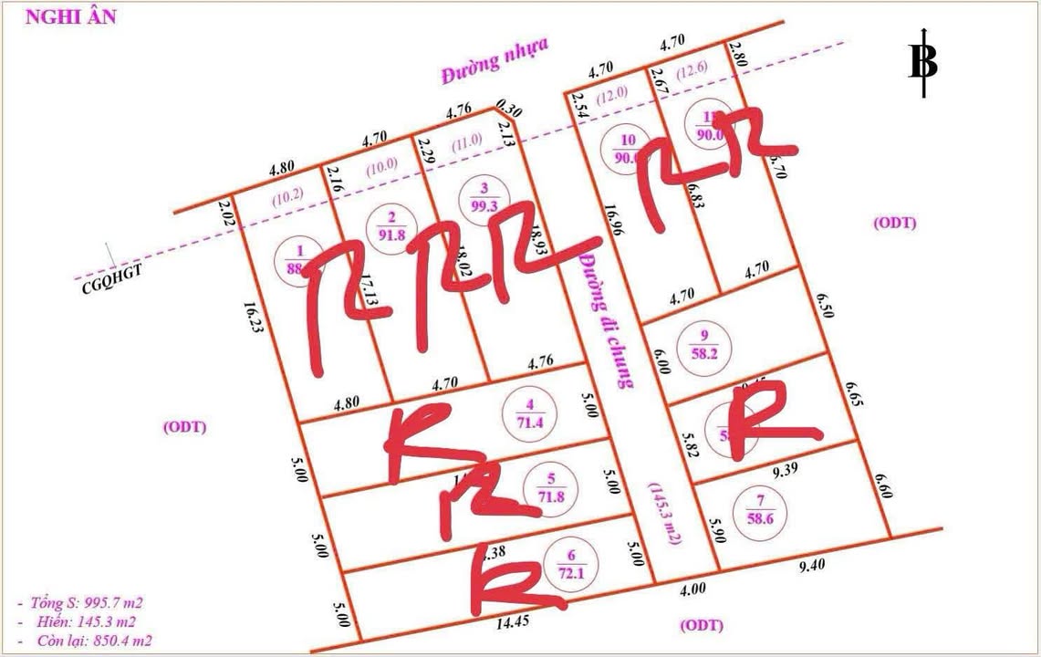 Đất phân lô Nghi Ân, mặt đường Thanh Niên 58.6m² chỉ 1.2 tỷ - Mặt tiền đẹp, đầu tư sinh lời!