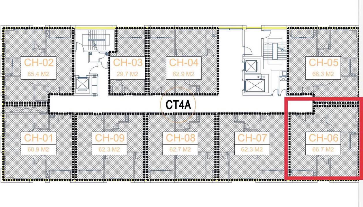 Căn hộ CT4A Dầu Khí Quang Trung Vinh 67m² - Giá thương lượng hấp dẫn!