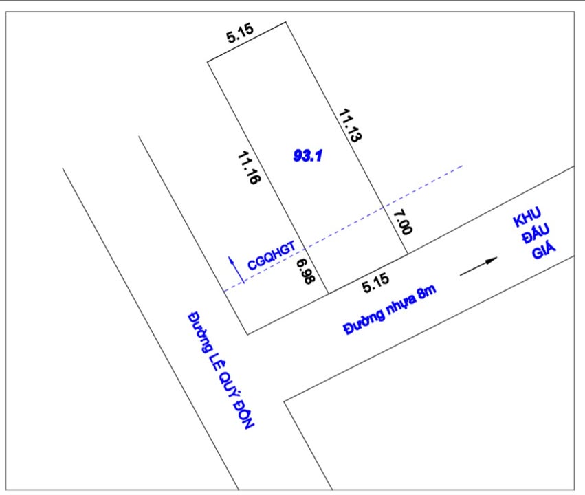 Đất nền Nghi Đức 93m² giá 3 tỷ - Khu vực tiềm năng đầu tư