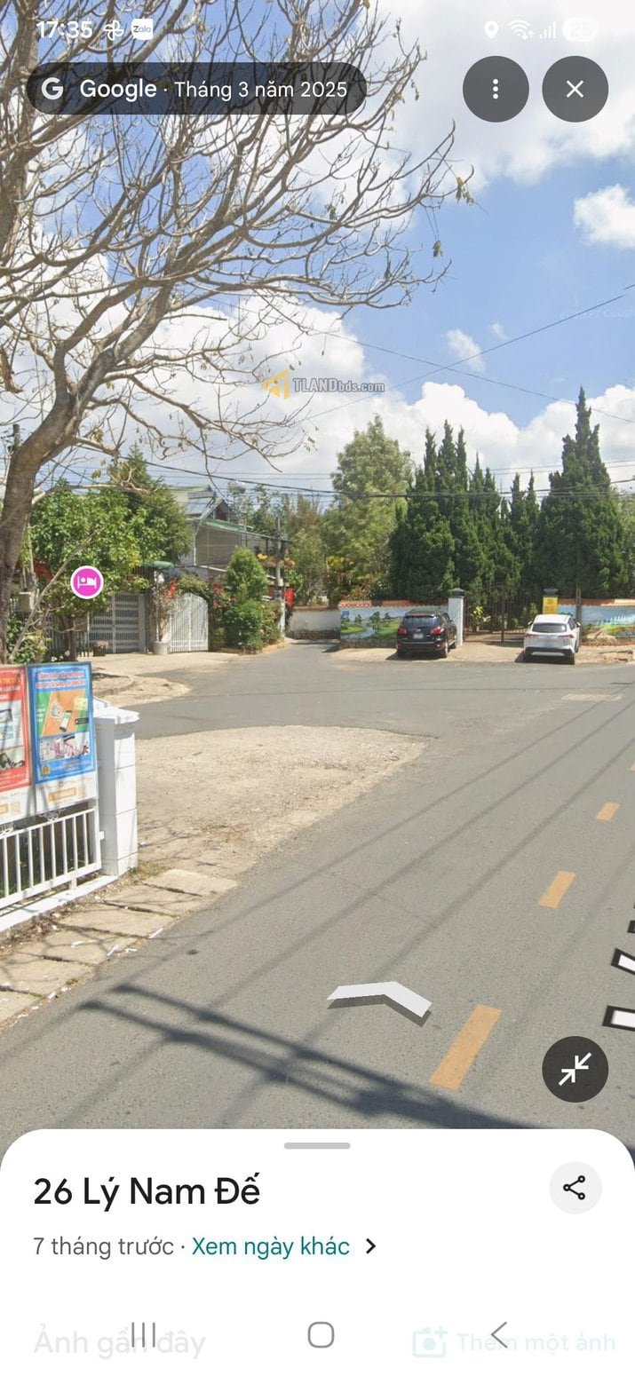 Đất nền 257.57m² đường Đông Tĩnh, Đà Lạt - Sổ hồng riêng, giá 7.8 tỷ!