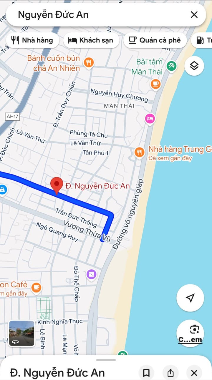 Đất nền 143m² đường Võ Nguyên Giáp, Đà Nẵng - Vị trí đắc địa gần bãi tắm biển!