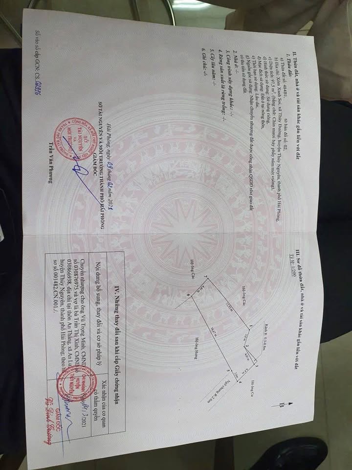 Lô đất 148,6m² tại Thủy Sơn, Thủy Nguyên, Hải Phòng - Cơ hội đầu tư tuyệt vời!