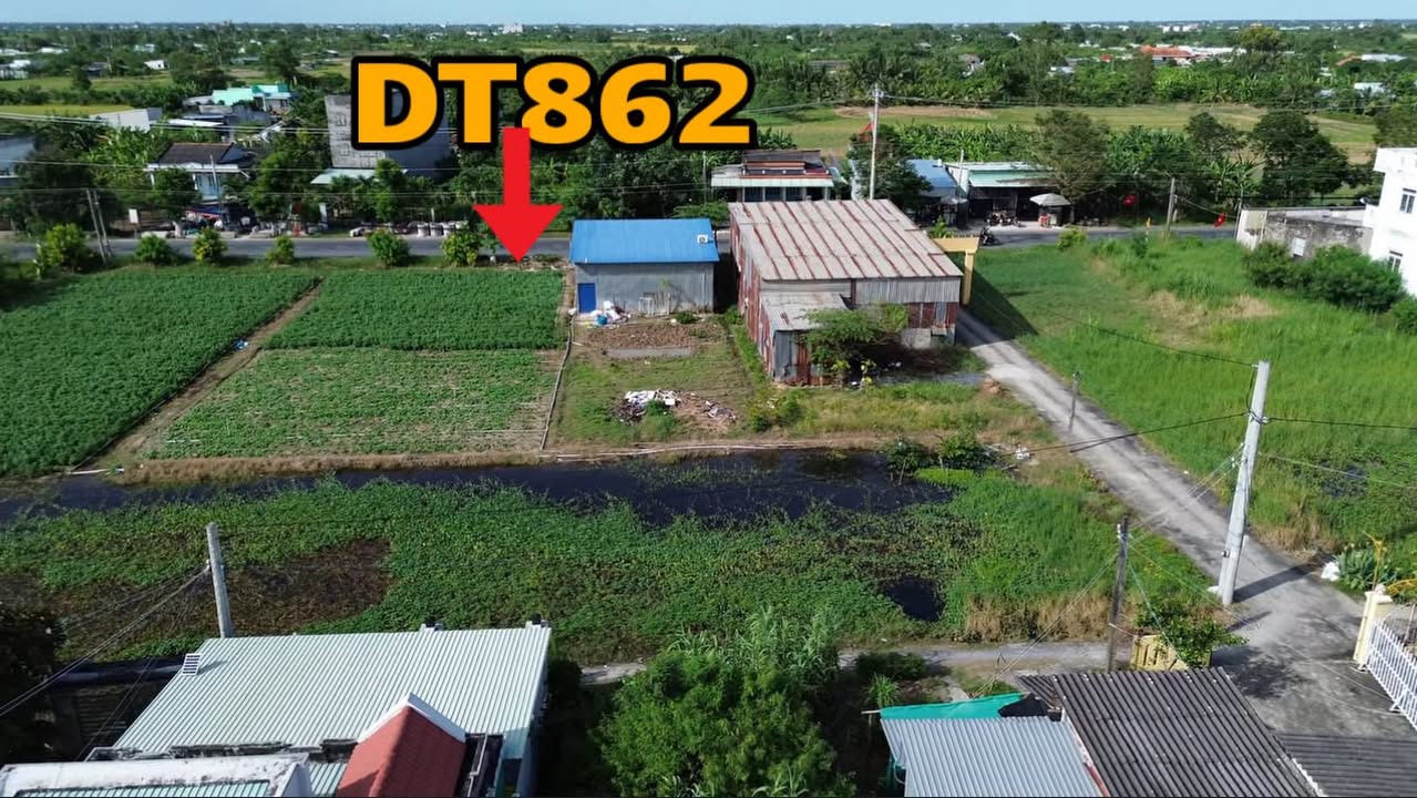 Đất nền 406m² tại Ấp Giồng Đình, Gò Công Đông giá chỉ 600 triệu - Cách chợ Tân Thành 600m!