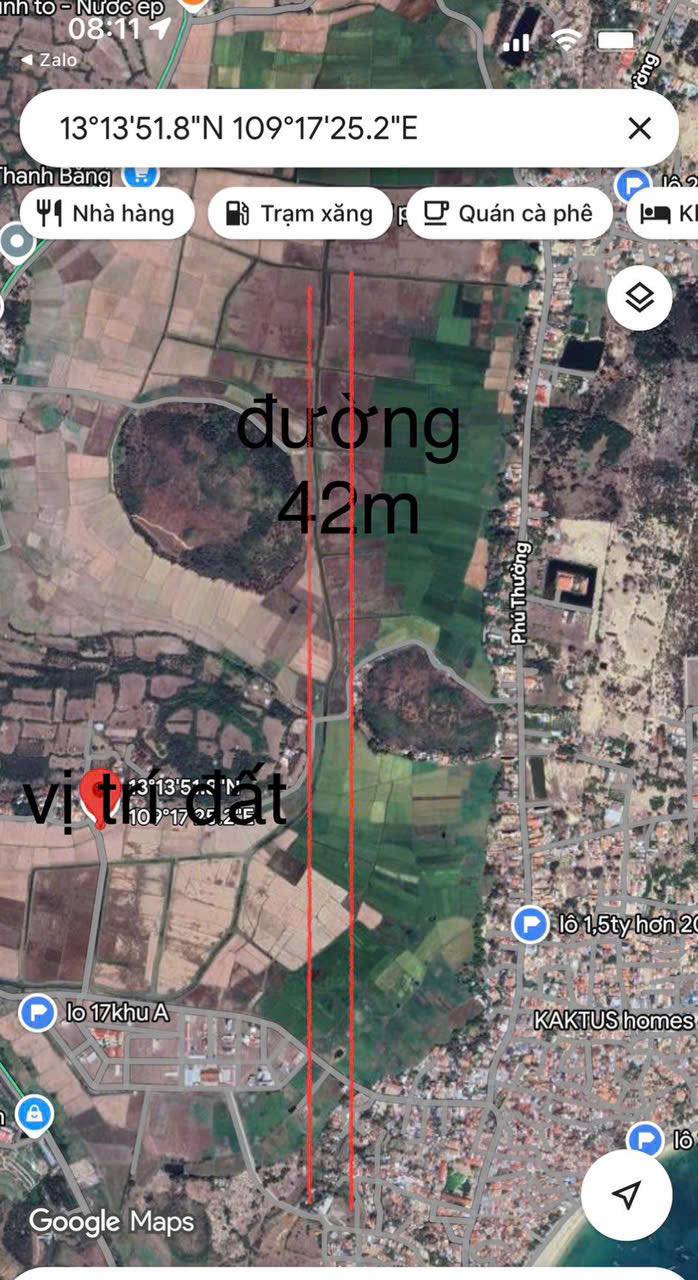 Lô đất Ô Loan Tuy An 137m² giá 600 triệu - Đầu tư sinh lời ngay!