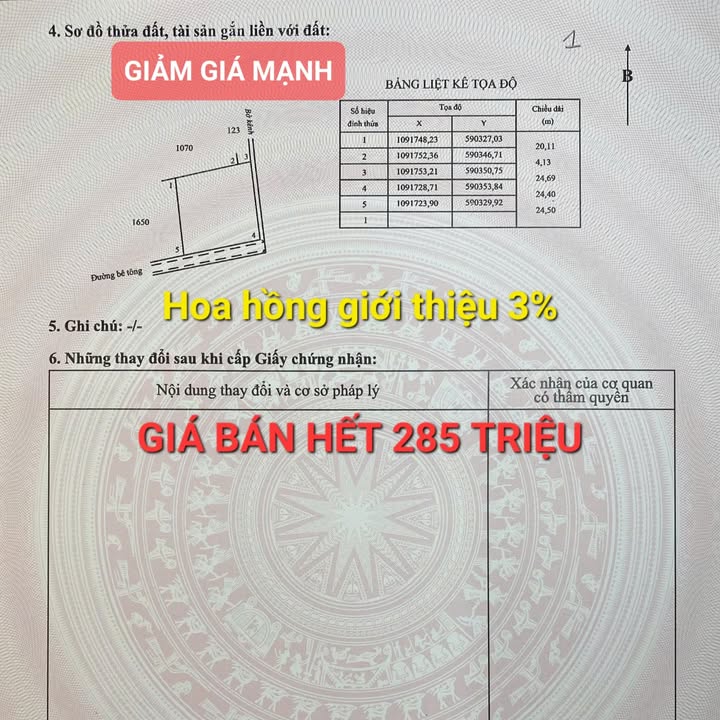 Đất nền liền kề tại Châu Thành, Trà Vinh 553m² - Vị trí đắc địa, tiện xây dựng!