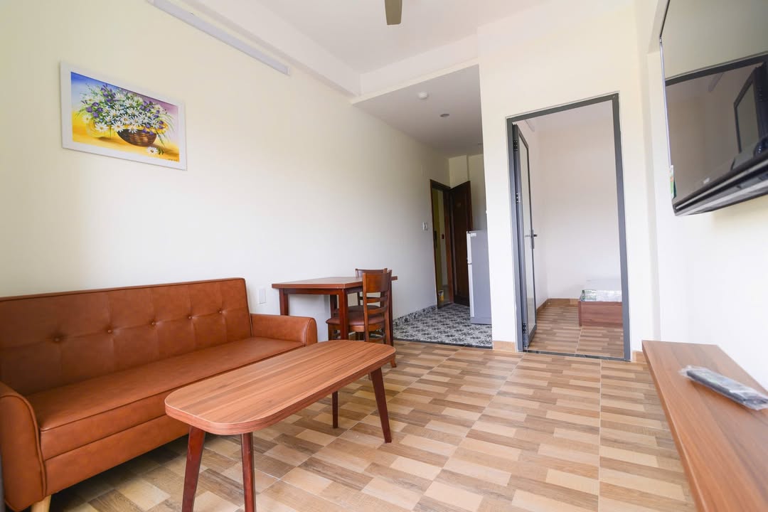 Căn hộ 1PN cho thuê tại đường Phan Tứ, Đà Nẵng - Full nội thất, không gian thoáng mát!