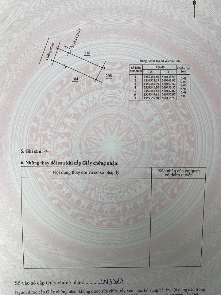 Đất thổ cư 134m² tại Khánh Thượng, Khánh Vĩnh - Giá chỉ 180 triệu!