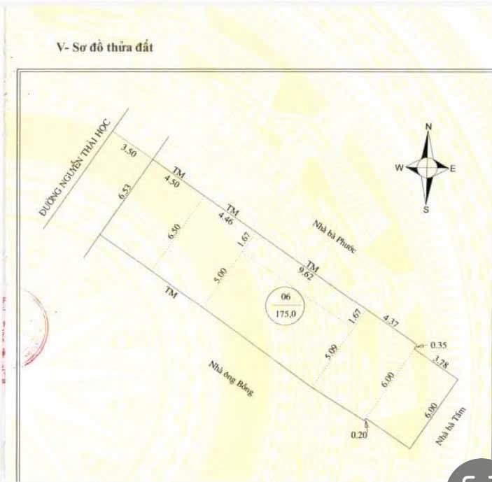 Nhà mặt tiền Nguyễn Thái Học, Quy Nhơn 175m² giá 13 tỷ - Kinh doanh thuận lợi!