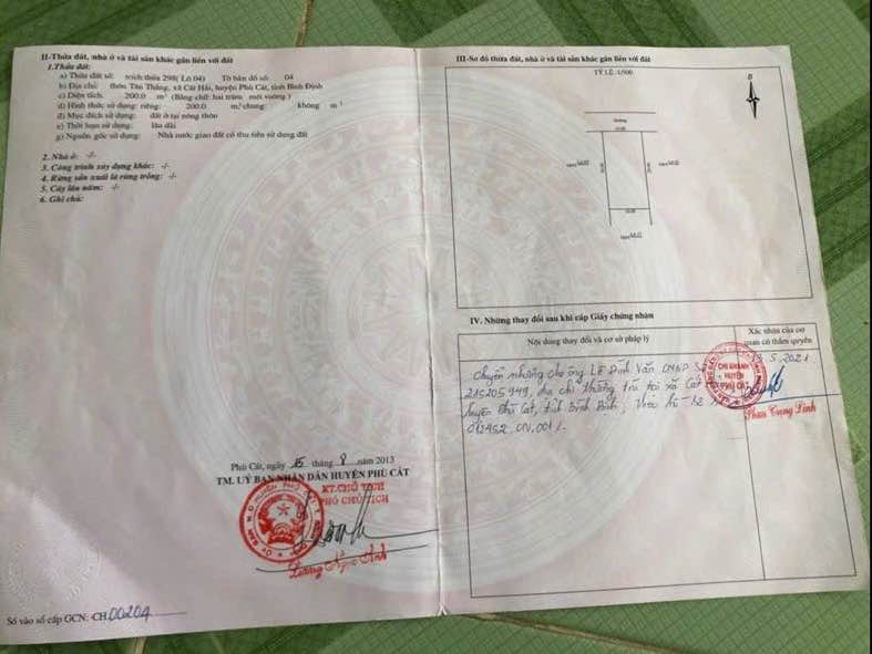 Đất ở Tân Thắng, Cát Hải, Phù Cát 253m² giá 1.25 tỷ - Cơ hội đầu tư tuyệt vời!