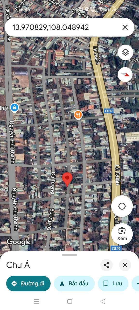 Đất thổ cư Hẻm 478 Lê Duẩn, Pleiku 130m² giá 700 triệu - Đầu tư sinh lời ngay!