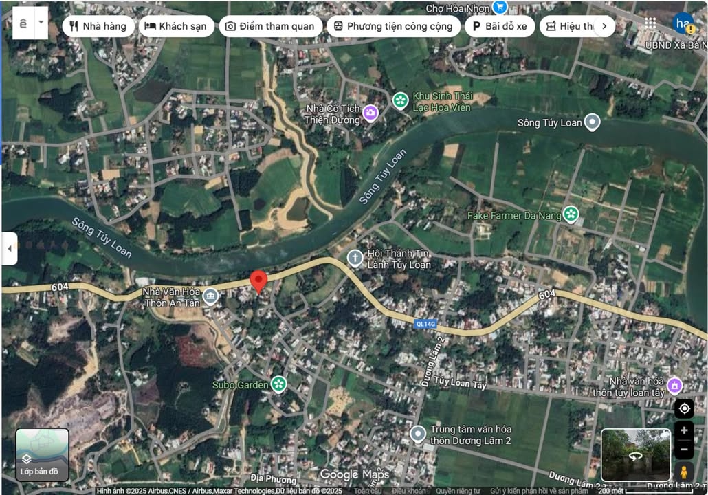 Đất nền Hòa Phong Đà Nẵng 250m² giá 1.36 tỷ - Pháp lý rõ ràng, gần chợ!