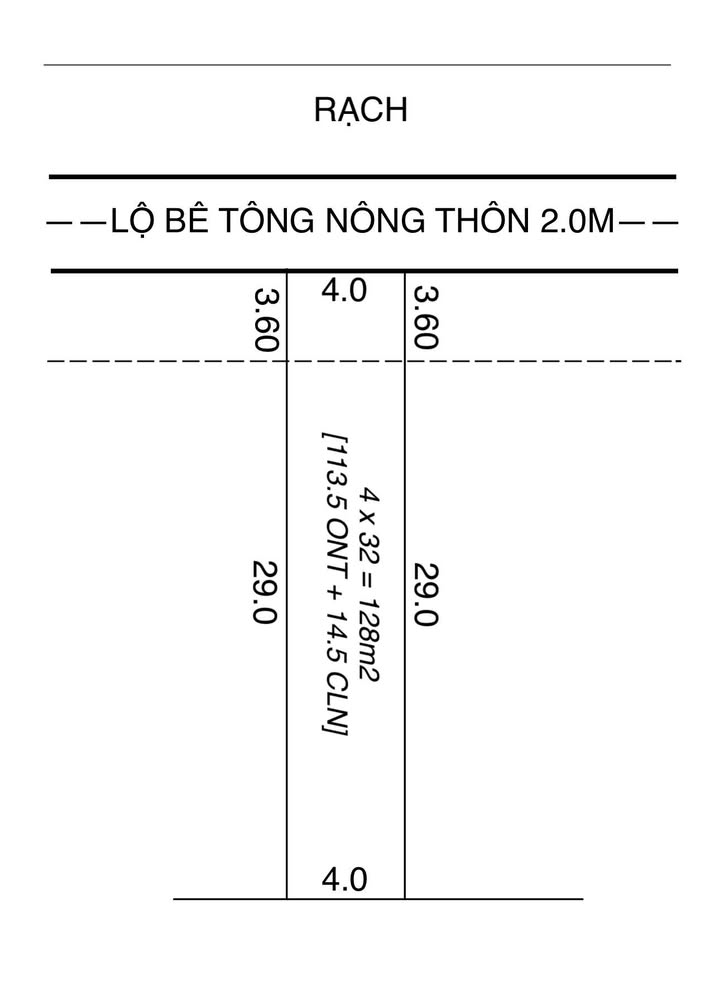 Đất nền Giai Xuân, Cần Thơ 128m² giá 400 triệu - Đường lộ 2m, tiềm năng phát triển!