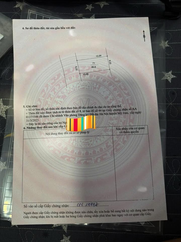 Đất thổ cư Hợp Tiến, Mỹ Đức 85,6m² giá thỏa thuận - Cơ hội đầu tư tuyệt vời!