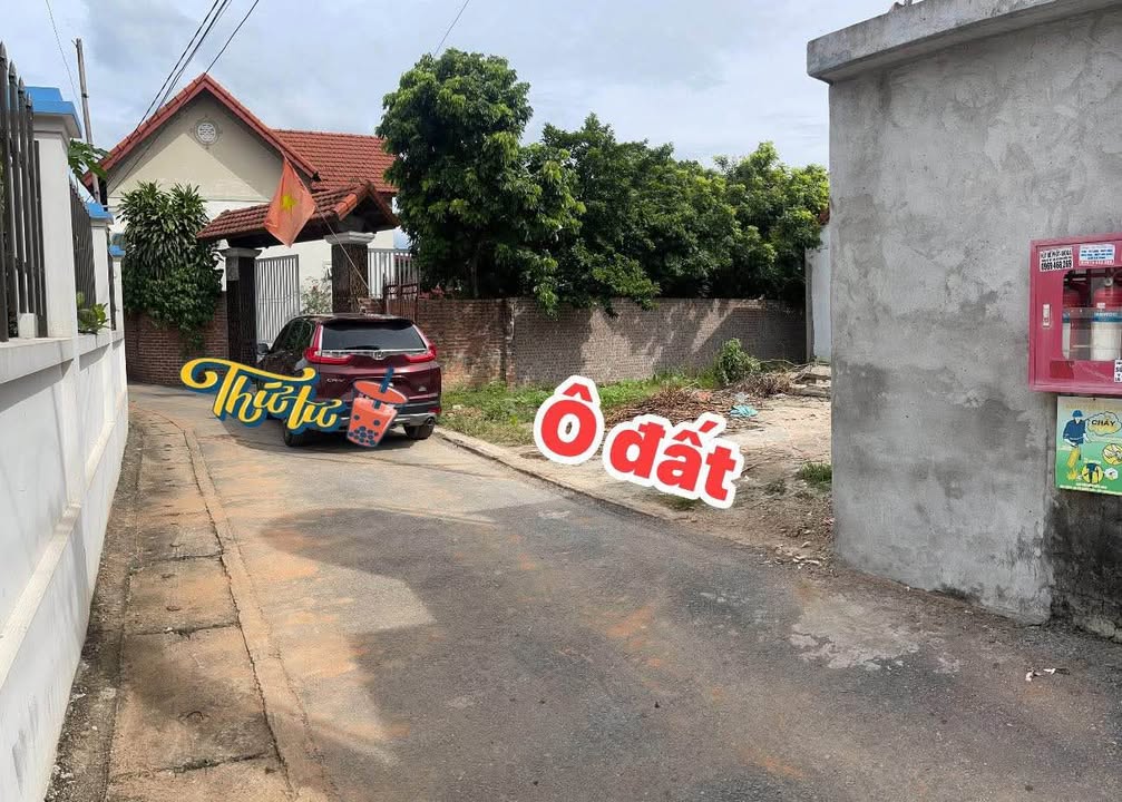 Đất thổ cư 186m² tại thôn Chũng, Quất Lưu - Giá chỉ 2.2 tỷ, tiện ích đầy đủ!