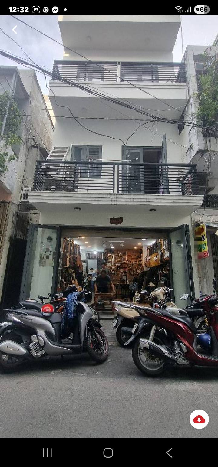 Nhà phố 4 tầng Lê Văn Sỹ Quận 3 45m² giá 12 tỷ - Kinh doanh sầm uất!