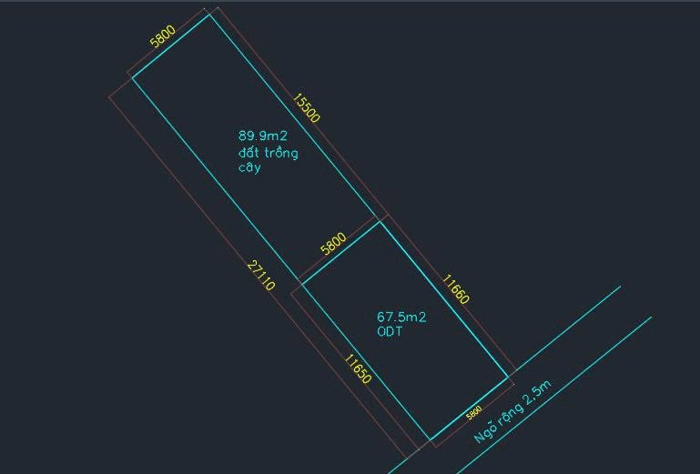 Đất thổ cư Hòa Nghĩa, Dương Kinh 67m² giá 1 tỷ - Cơ hội đầu tư không thể bỏ lỡ!