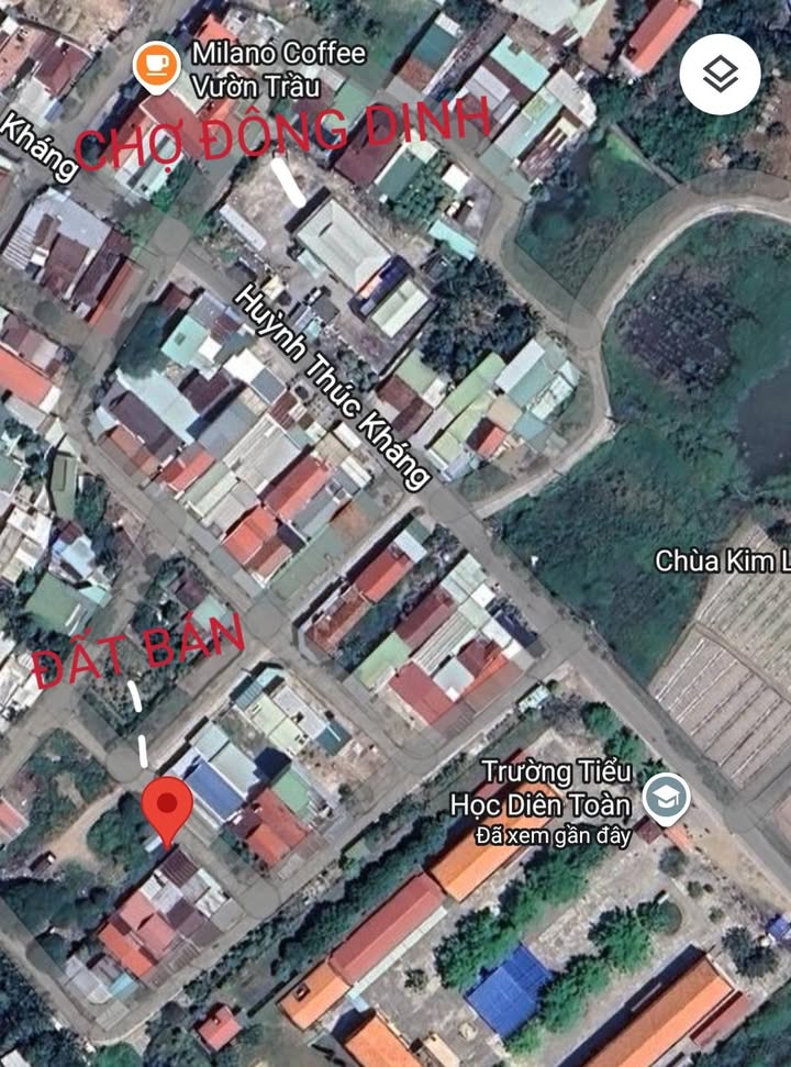 Đất thổ cư Diên Toàn 143,5m² giá 2.5 tỷ - Sổ hồng chính chủ, thương lượng ngay!