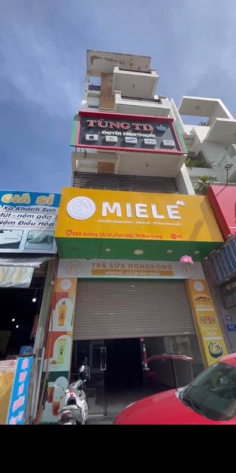 Nhà nguyên căn 4 tầng mặt tiền 23/10 Nha Trang 100m² - Phù hợp kinh doanh!