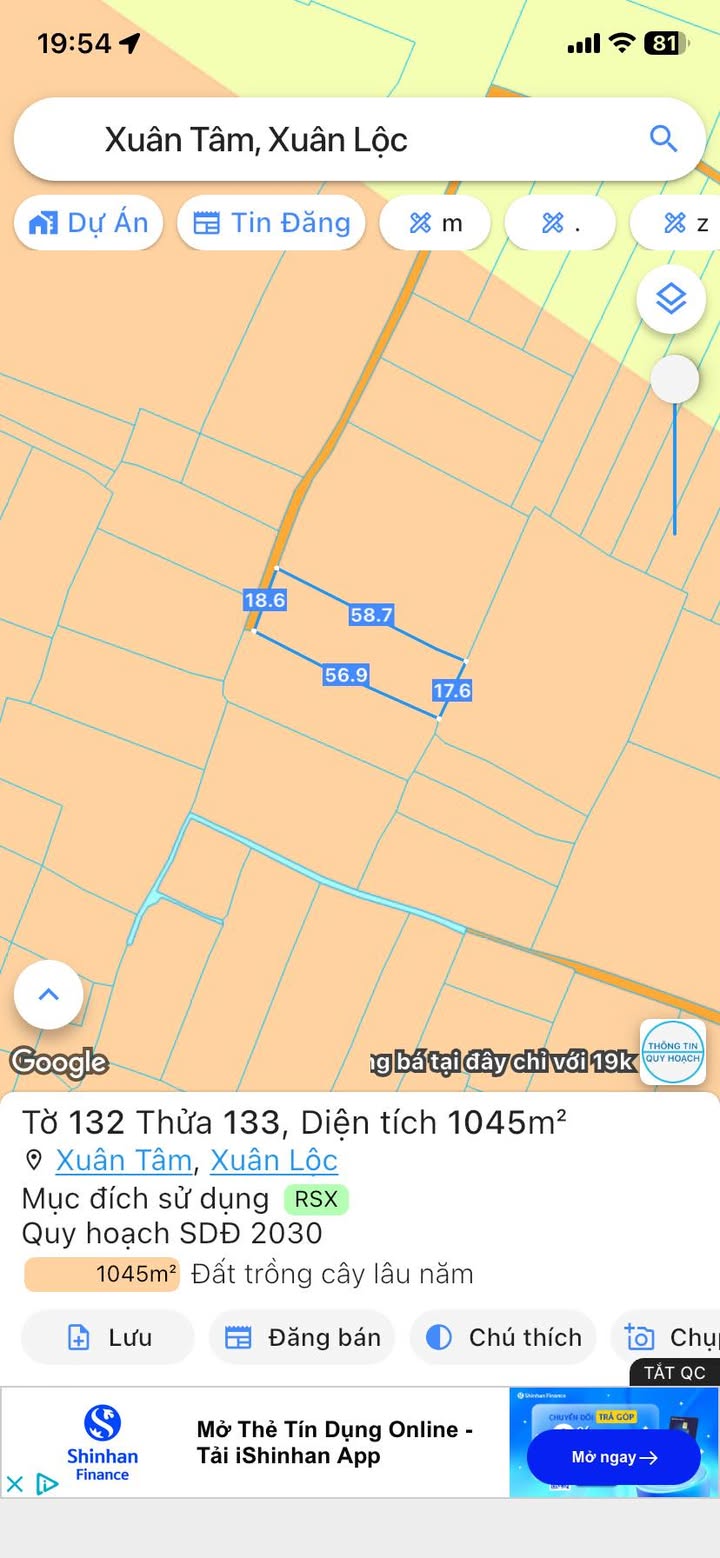 Đất nền Xuân Tâm, Xuân Lộc 1044m² giá 300 triệu - Sổ đỏ chính chủ!