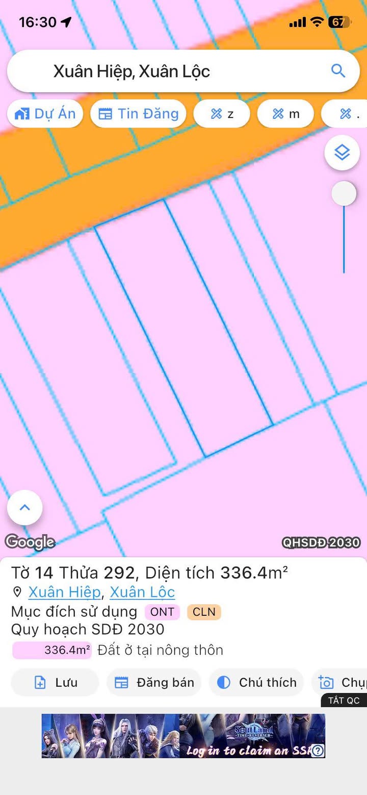 Đất mặt tiền đường số 8 Xuân Hiệp 340m² giá chỉ 2.2 tỷ - Cơ hội đầu tư hấp dẫn!