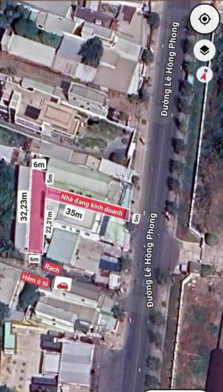 Nhà phố mặt tiền Lê Hồng Phong, Sóc Trăng 363m² giá 9.2 tỷ - Tiềm năng kinh doanh vượt trội!