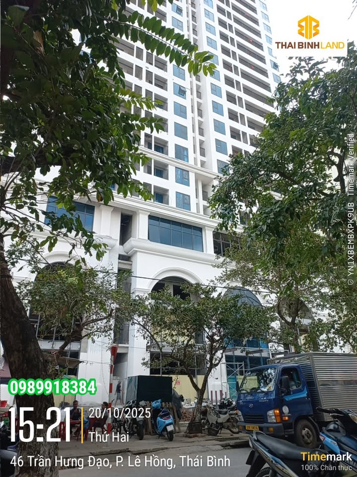 Căn hộ chung cư Eden Garden Thái Bình 77m² giá 2.2 tỷ - Ban công tây bắc thoáng mát!