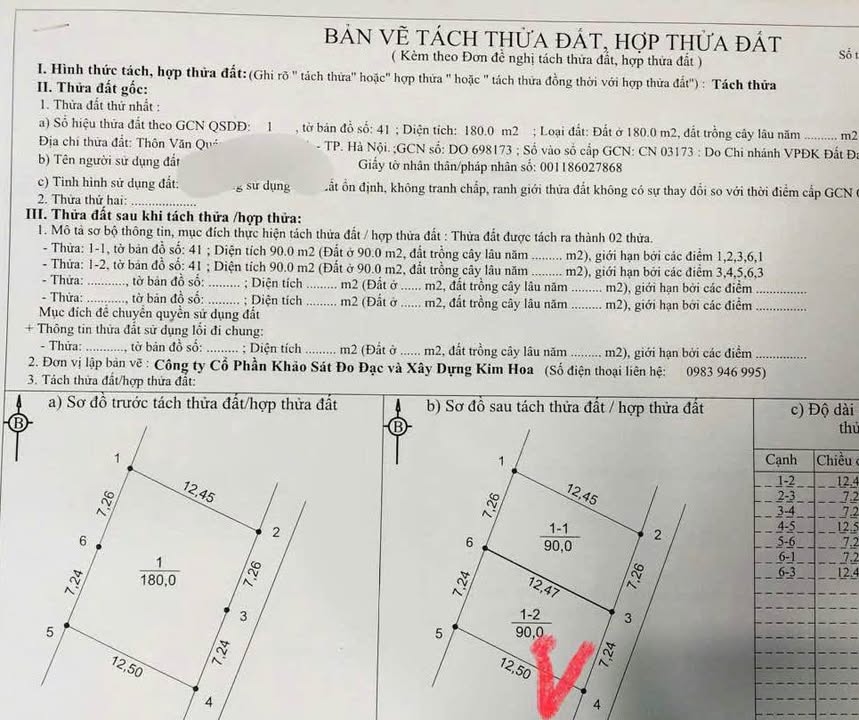 Đất nền Văn Khê, Mê Linh 90m² giá 4 tỷ - Tiềm năng tăng giá mạnh!