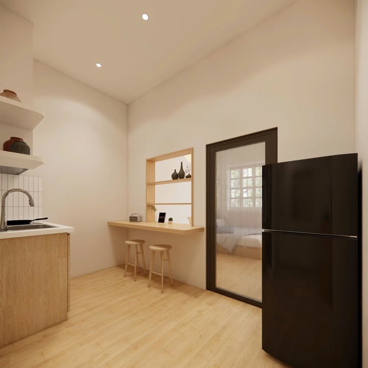 Căn hộ cho thuê tại Hoàng Hoa Thám, Ba Đình - Thiết kế hiện đại, đẹp mắt!